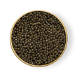 Load image into Gallery viewer, A close up of Petrusco Ossetra Reserve caviar in an open tin.