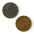 Load image into Gallery viewer, Close-up image of Royal Ossetra Sevruga caviar in tins.