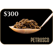 Load image into Gallery viewer, Gift card with caviar and 'Petrusco' branding on a black background
