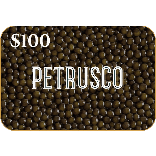 Petrusco Caviar e-Gift Card