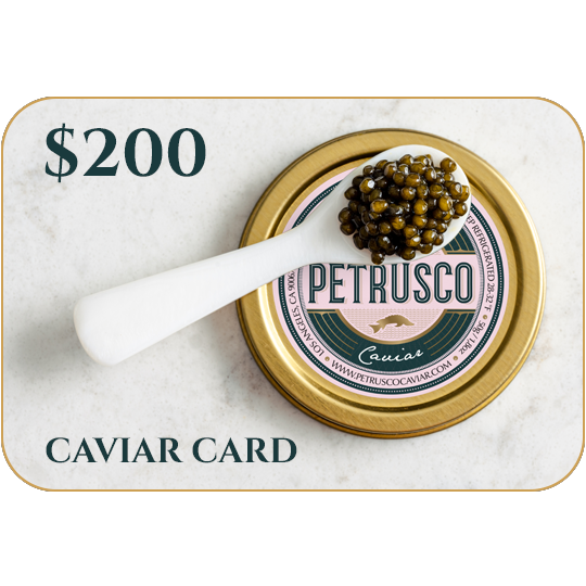 Petrusco Caviar e-Gift Card
