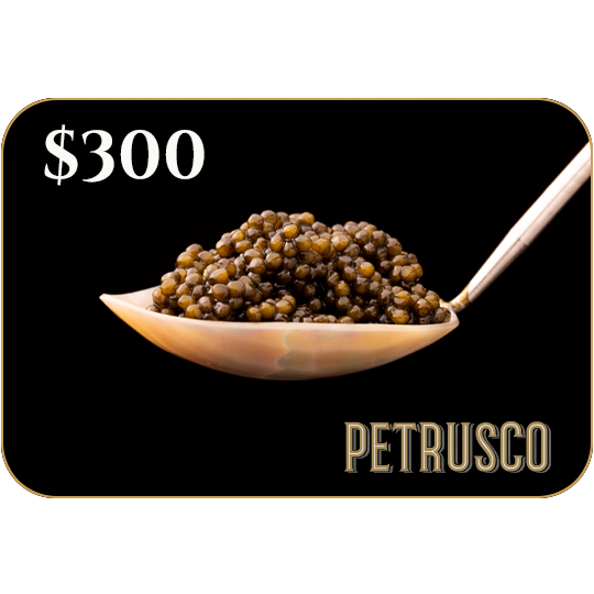 Petrusco Caviar e-Gift Card