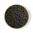 Load image into Gallery viewer, A close up of Petrusco Paddlefish caviar in an open tin.
