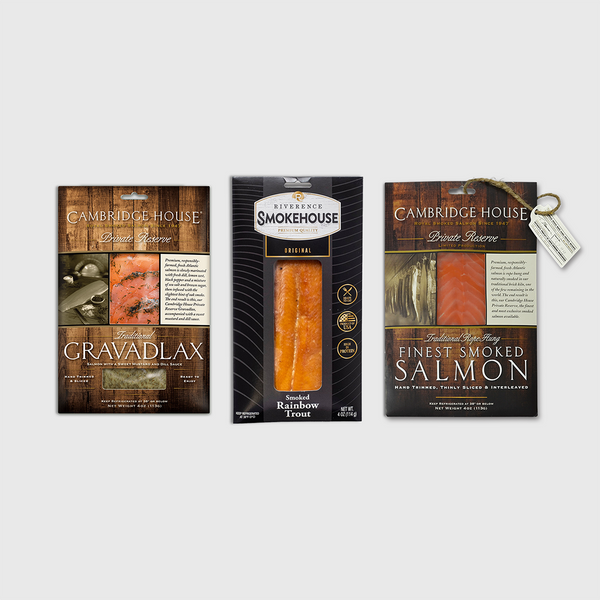 Smoked Seafood Trio – Artisanal 3-Pack Sampler