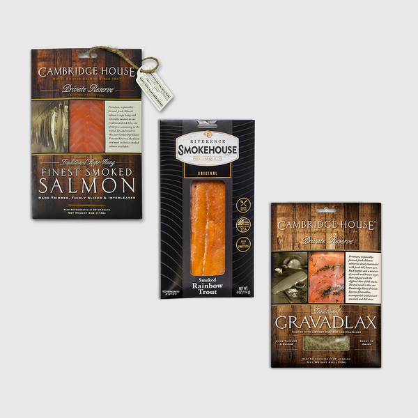 Smoked Seafood Trio – Artisanal 3-Pack Sampler