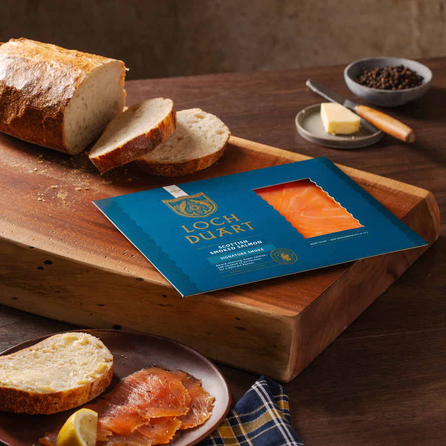 Loch Duart Smoked Scottish Salmon Slices - 3.5oz